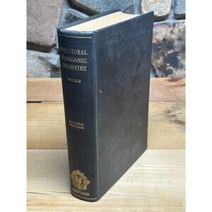 VTG Structural Inorganic Chemistry Book. 2nd Edition. A.F. Wells. 1950